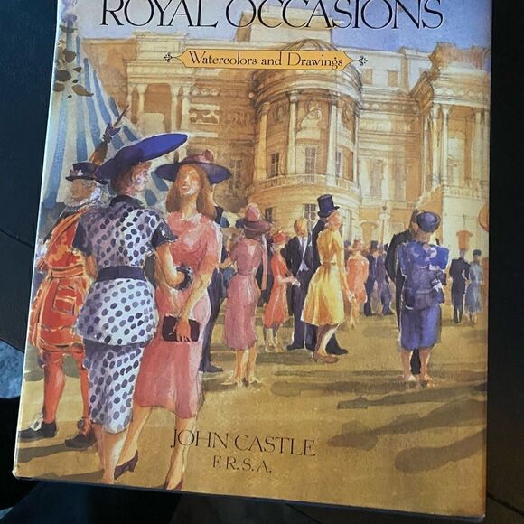 Royal Occasions: Watercolors and Drawings Hardcover - Picture 1 of 4